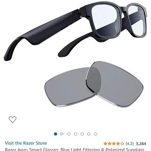New!!  Razor anzu smart glasses Advanced razor, glasses, microphone, Bluetooth